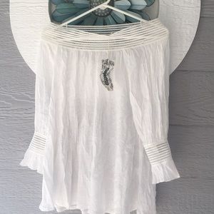 Mono Reno NWT Off shoulder white blouse size small
